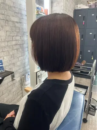 ショート ☁️かずき☁️青.紫 推し活カラー💫のヘアスタイル
