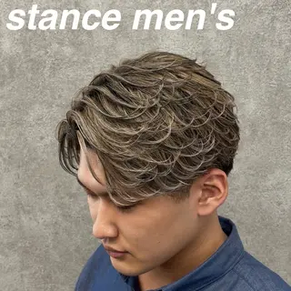 メンズ 田村 丈晴/カラー/パーマのヘアスタイル