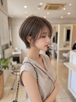 ショート カラー 金子 直樹のヘアスタイル