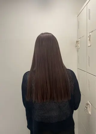 ロング 🎨透明感カラー/ ハイライト/近藤怜那のヘアスタイル