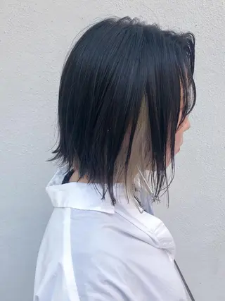 ショート カラー 髪質改善/艶髪 やまなかのヘアスタイル