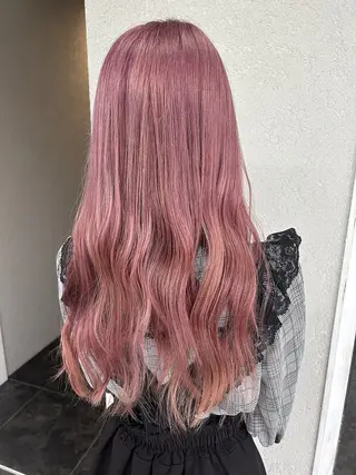 ロング カラー 💗モテガーリー💗 rumi♡のヘアスタイル