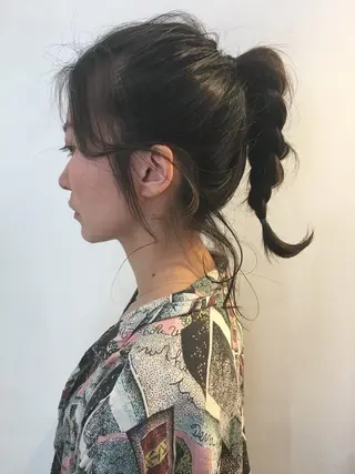 ヘアアレンジ 狩野 羅夢のヘアスタイル