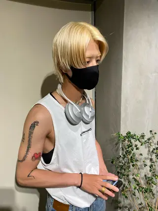 ショート 無料カットモデル 丸川英心のヘアスタイル