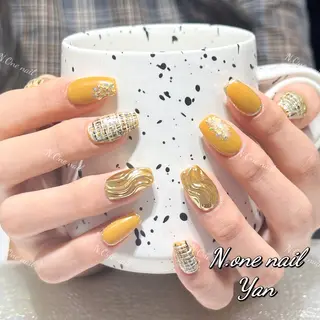 ネイル 長いだし/スカルプ/ パラシェルN.oneのネイルデザイン