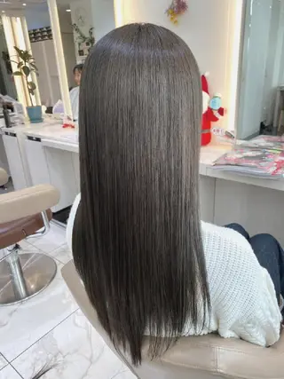 ロング カラー ＡＳＨ大宮/ブリーチ 髪質改善/カラーのヘアスタイル