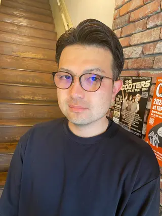 メンズ 高塩翔大 髪質改善のヘアスタイル