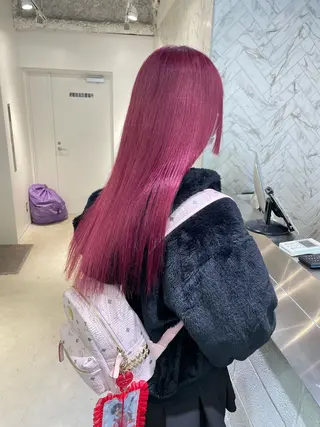 ロング カラー 🎗副店長/井上 竜 ブリーチ指名No.1のヘアスタイル