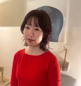 ショート カラー yoshihama sumireのヘアスタイル