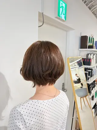 カラー 松本 ゆらのヘアスタイル