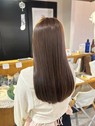 カラー はっとり ななせのヘアスタイル