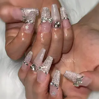 ネイル NuaN ミニモ停止中のネイルデザイン