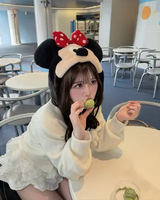 ロング カラー ParveMix🎀 稲垣 詞葉のヘアスタイル