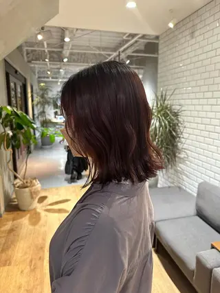 ミディアム カラー Nikiita リコのヘアスタイル