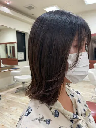 ミディアム ヤノ ユリカ   🥑のヘアスタイル