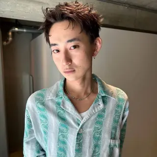 ショート 縮毛矯正、髪質改善 肘以上無料のヘアスタイル