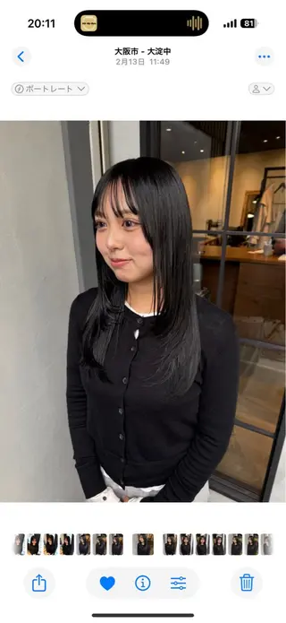 ロング fubuki🪷 似合わせカットカラーのヘアスタイル