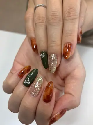 ネイル 松田 莉菜のネイルデザイン