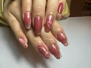 セミロング shandy nailのネイルデザイン