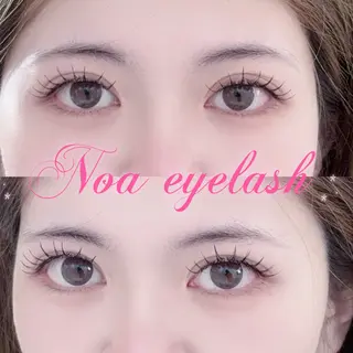 マツエク・マツパ Noa eyelashのマツエク・マツパデザイン