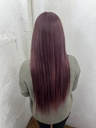 ロング カラー 🫧miyu/艶カラ ーエクステ🫧のヘアスタイル