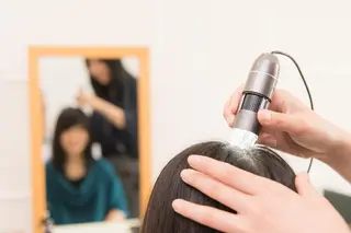 ミディアム カラー 髪の病院  ルーミールームのヘアスタイル