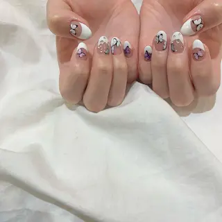 ネイル 藤原 胡桃のネイルデザイン