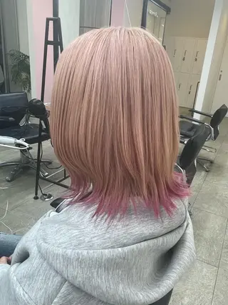 カラー 松本 ゆまのヘアスタイル