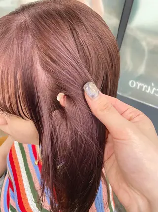 ミディアム カラー ダブルカラー 🌙chinariのヘアスタイル