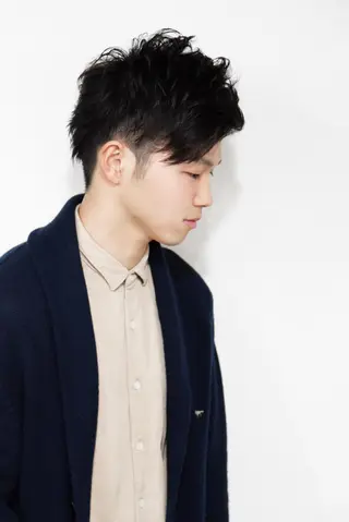 ショート パーマ メンズ Royd's 【府内店】のヘアスタイル