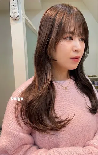 ロング カラー 🍒暖色カラー🍒 渋谷/YUUのヘアスタイル