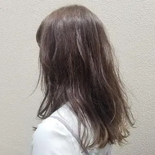 カラー 🙃 透明感カラー/ボブのヘアスタイル