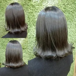 ミディアム カラー パーマ ヘアアレンジ キッズ ネイル マツエク・マツパ メンズ MEGUMI megumiのヘアスタイル