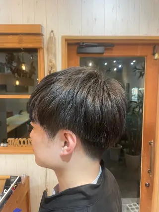 カラー メンズ 🪻二宮俊カットモデ ル縮毛矯正募集🪻のヘアスタイル