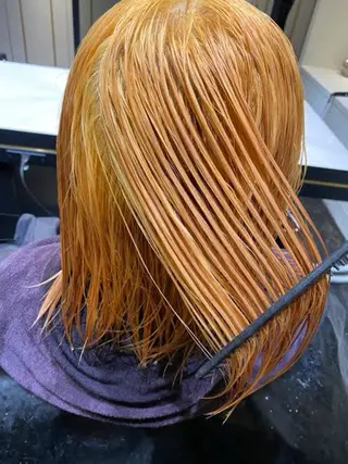 ミディアム 艶髪/透明感カラー/ METEO/山田凌大のヘアスタイル