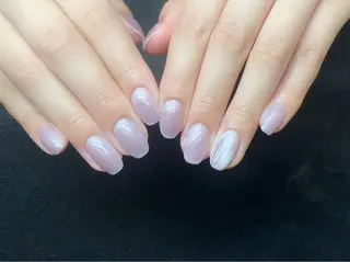 ネイル Kaka_ パラジェル、長さだしのネイルデザイン