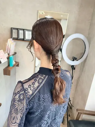 ヘアアレンジ RIENS aura / ayu ♡のヘアスタイル