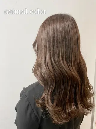 ロング カラー ヘアアレンジ 二ヶ月綺麗なデザイン カット/星野六三四のヘアスタイル
