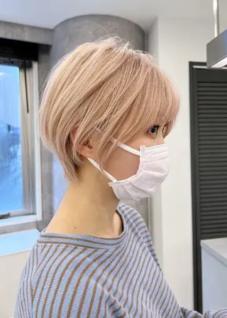ショート ケアブリーチ🌟 ♢WATARU♢のヘアスタイル
