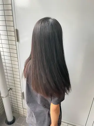 ロング あ あのヘアスタイル