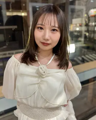 ミディアム 韓国ヘア特化型美容師 MITSUI🇰🇷のヘアスタイル