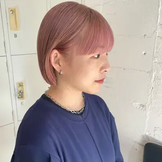 ショート カラー 🌿レイヤーボブ/パ ーマ🌿　木梨健太のヘアスタイル