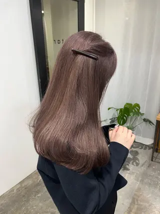 ロング カラー riko .のヘアスタイル