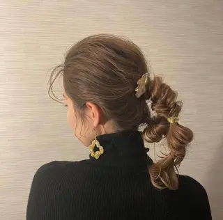 ヘアアレンジ 大阪ヴィーガンサロン KANAKOのヘアスタイル