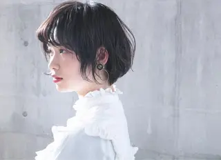 ショート カラー パーマ ooit 【オーイット】のヘアスタイル