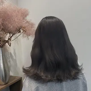 セミロング カラー 和歌山韓国ヘア🌙 MOEのヘアスタイル