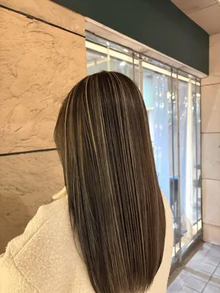 ロング 🍅ハイライト/ レイヤー/mao🍅のヘアスタイル