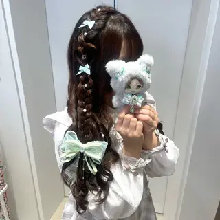 ヘアアレンジ 🌐カワイイ製造機 💖マチ🦋のヘアスタイル