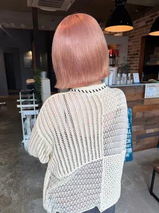 セミロング Baby美容師 Ninaのヘアスタイル