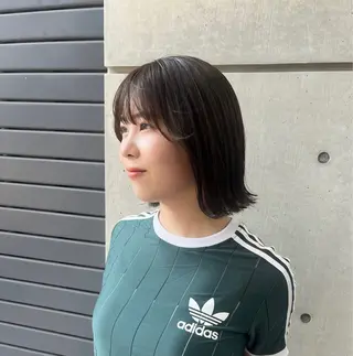 ミディアム 透明感カラー人気 ナンバーワンMIYUのヘアスタイル